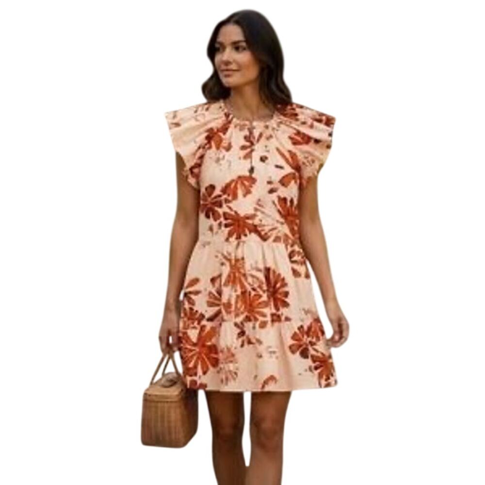 Marie Oliver Kara Dress in Aloha Summer Print Size Medium